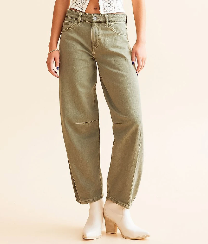 High Rise Horseshoe Stretch Jean
