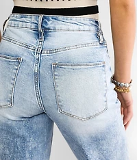 90's Split Hem Wide Leg Stretch Jean