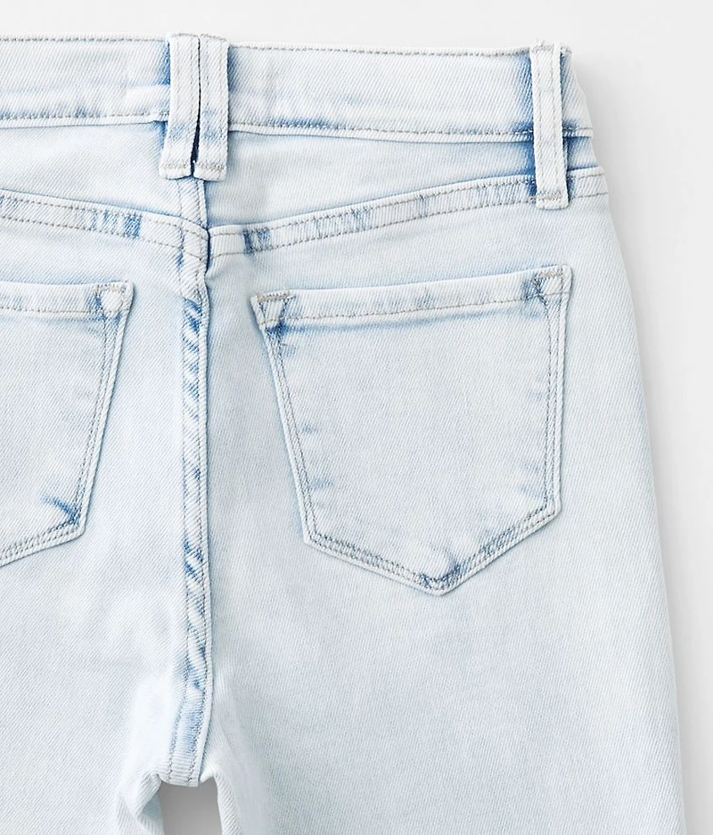 Girls - High Rise Cropped Flare Stretch Jean