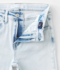 Girls - High Rise Cropped Flare Stretch Jean