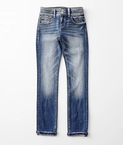 Girls - Mid-Rise Straight Jean