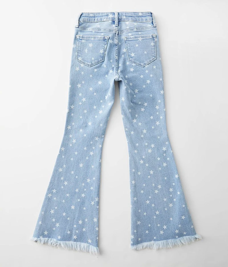 Girls - High Rise Flare Stretch Jean