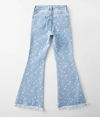 Girls - High Rise Flare Stretch Jean
