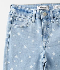 Girls - High Rise Flare Stretch Jean