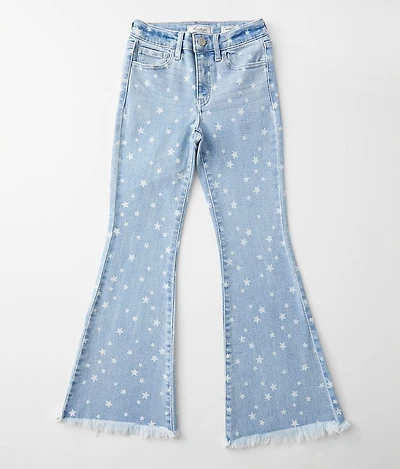 Girls - High Rise Flare Stretch Jean