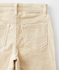 Girls - High Rise Cropped Straight Pant