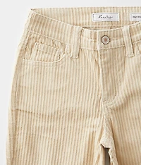 Girls - High Rise Cropped Straight Pant