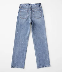 Girls - Rhinestone 90's Straight Jean