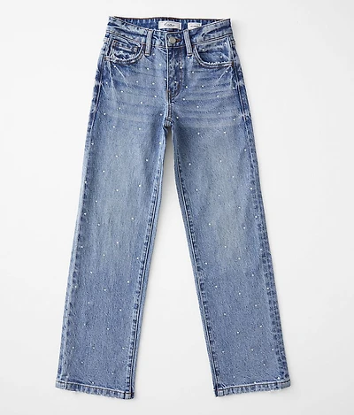 Girls - Rhinestone 90's Straight Jean