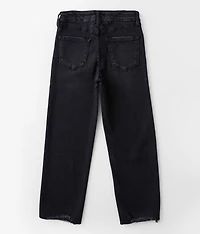 Girls - High Rise Cropped Straight Jean