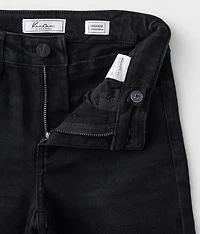 Girls - High Rise Cropped Straight Jean