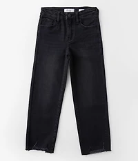 Girls - High Rise Cropped Straight Jean