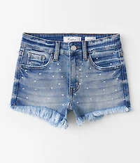 Girls - High Rise Rhinestone Stretch Short