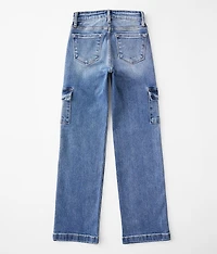 Girls - 90's Cargo Straight Stretch Jean