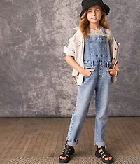 Girls - Denim Overalls