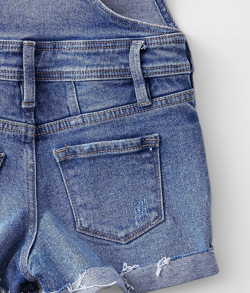Girls - Denim Overall Short