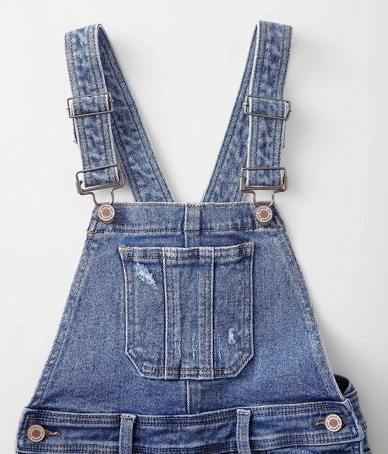 Girls - Denim Overall Short