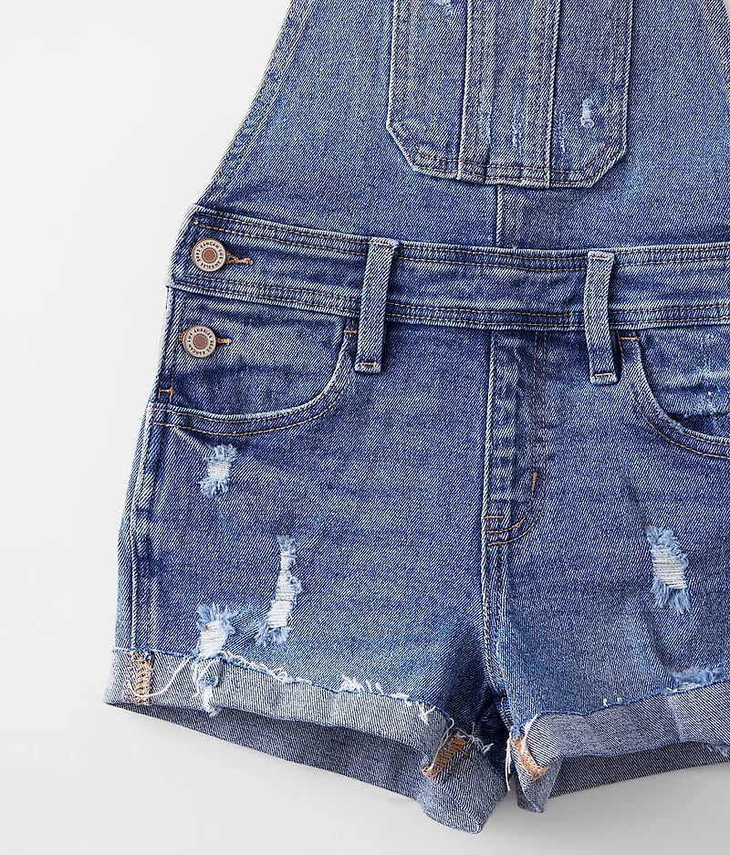 Girls - Denim Overall Short