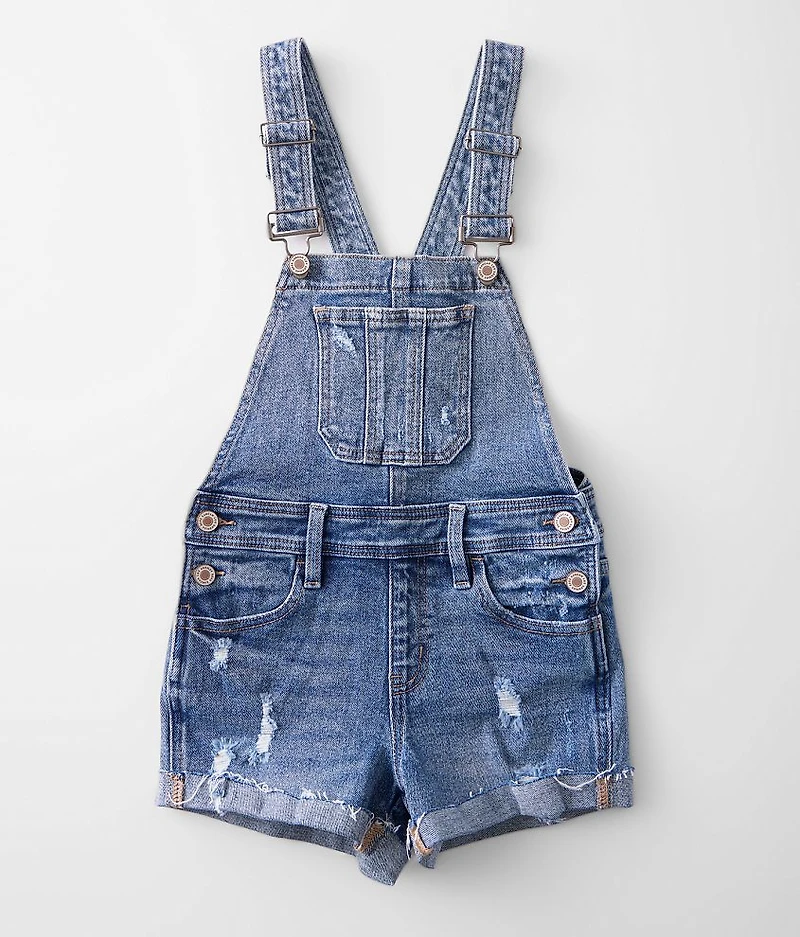 Girls - Denim Overall Short