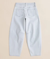 Girls - High Rise Horseshoe Striped Stretch Jean