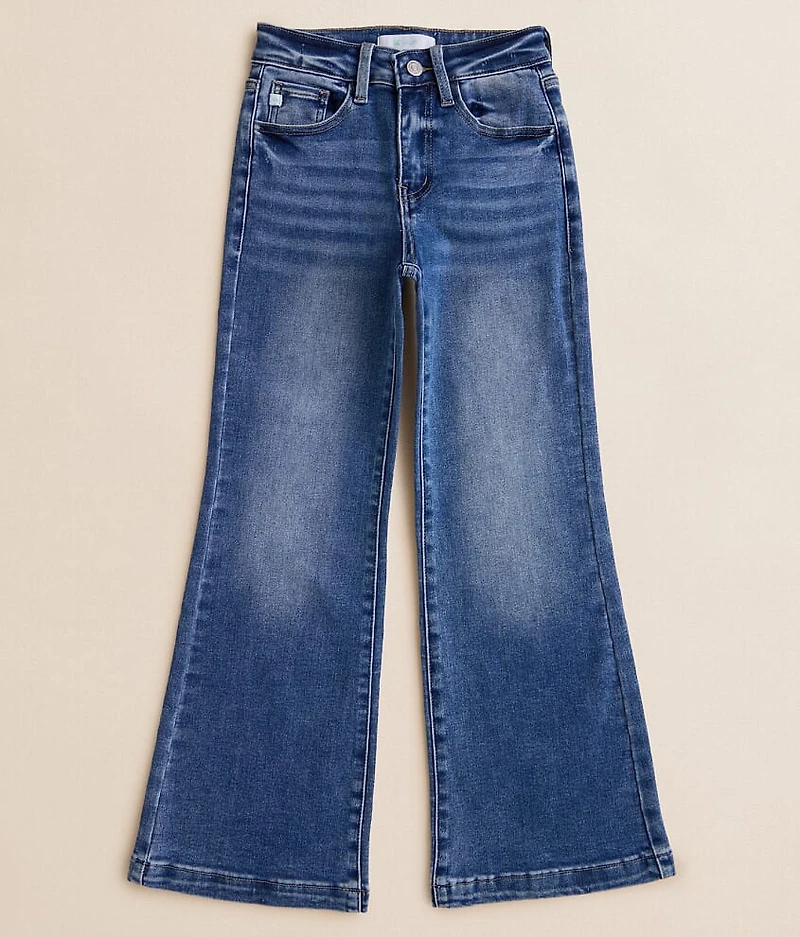 Girls - Kan Can High Rise Flare Stretch Jean