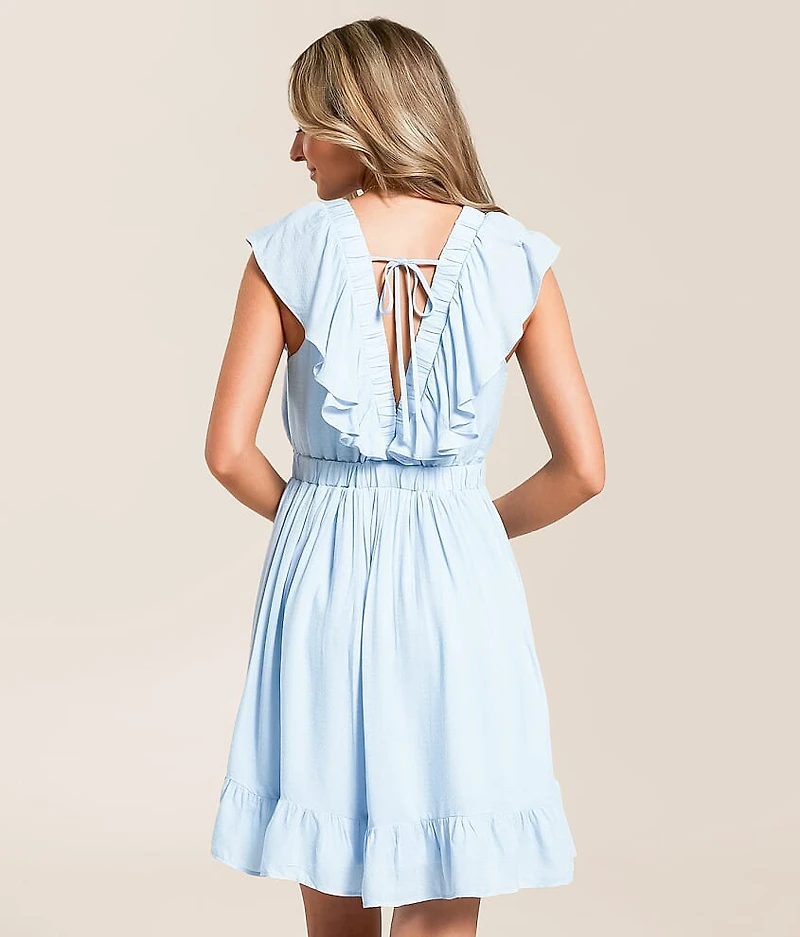 Ruffle Mini Dress