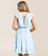 Ruffle Mini Dress