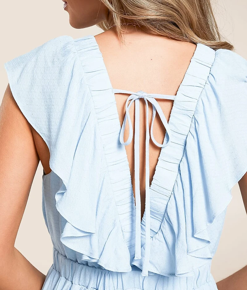 Ruffle Mini Dress