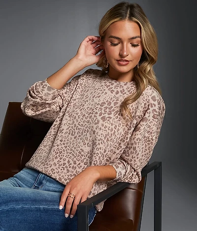 Leopard Pullover