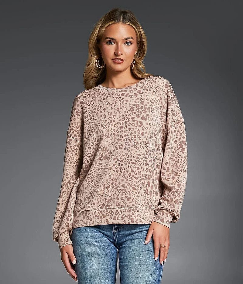 Leopard Pullover