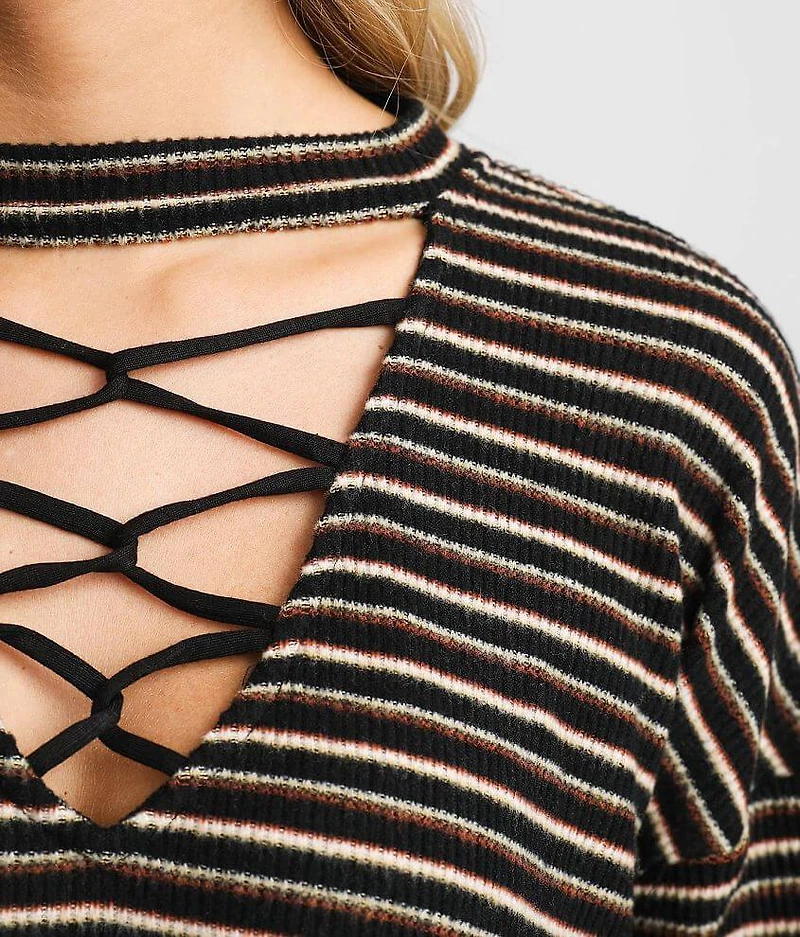 Oversized Strappy Top
