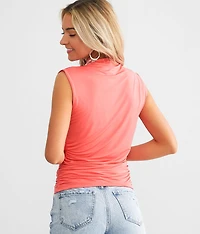 Shirred Tank Top