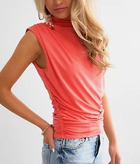 Shirred Tank Top