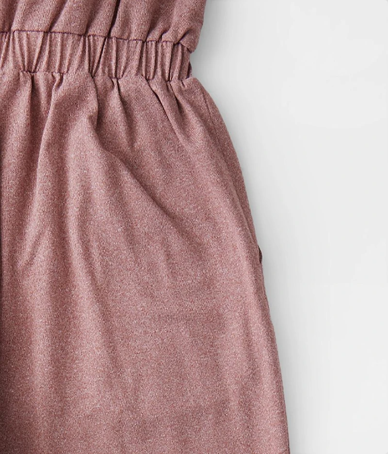 Girls - Surplice Knit Jumpsuit