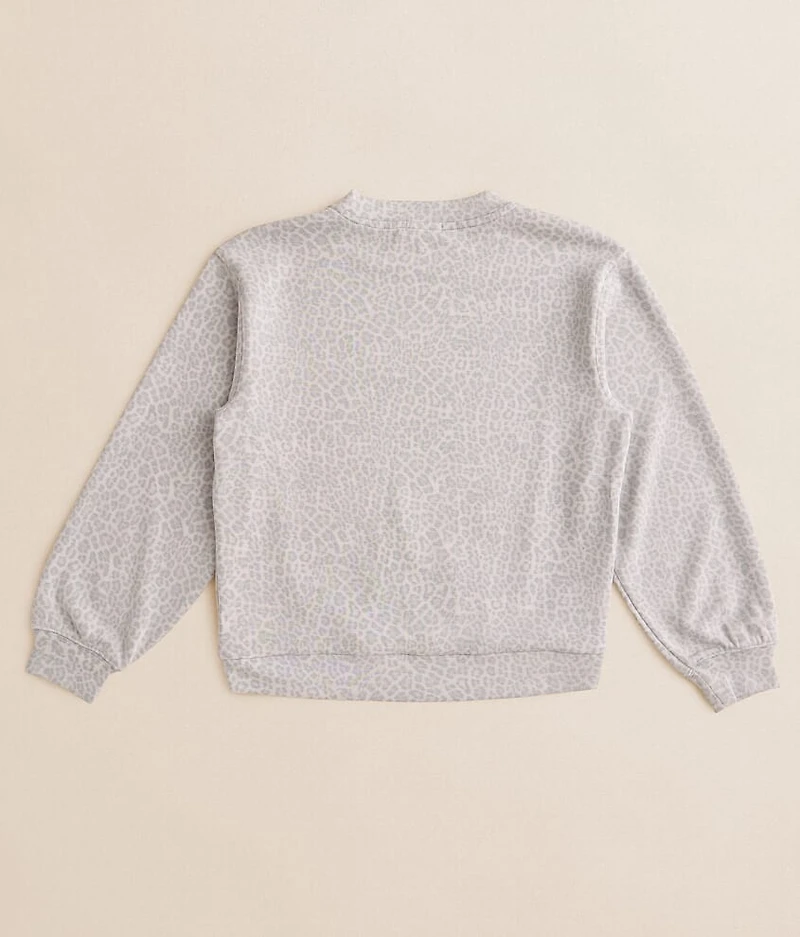 Girls - Cheetah Pullover