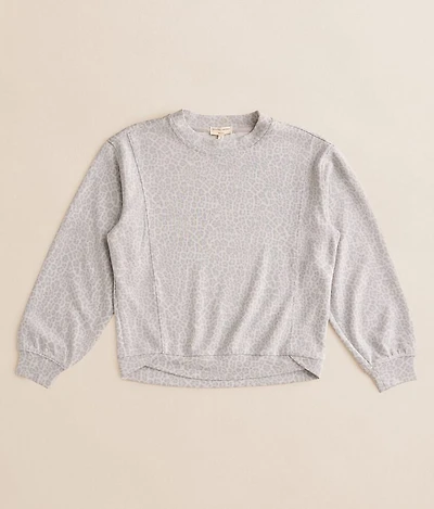 Girls - Cheetah Pullover