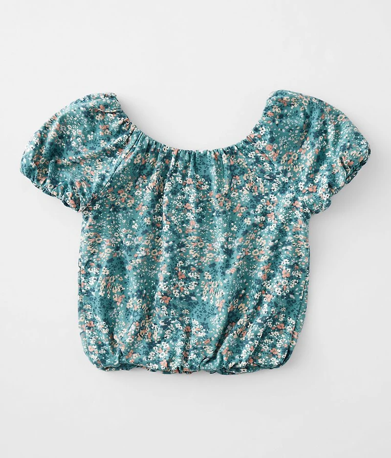 Girls - Floral Top