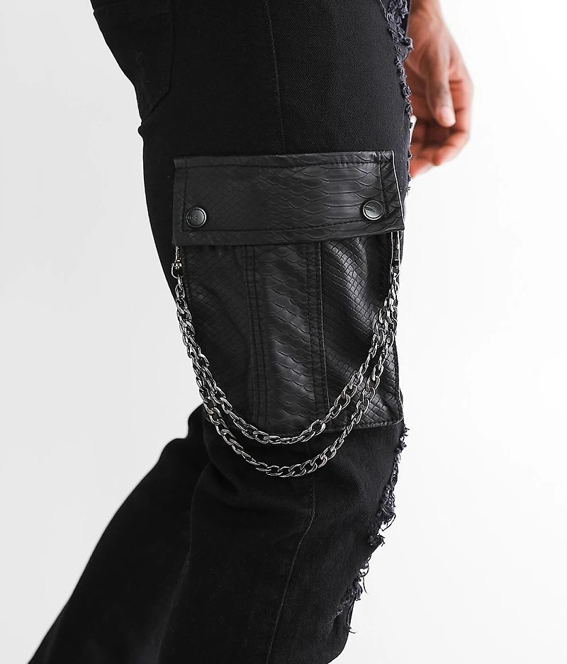 Chain Skinny Stretch Jean