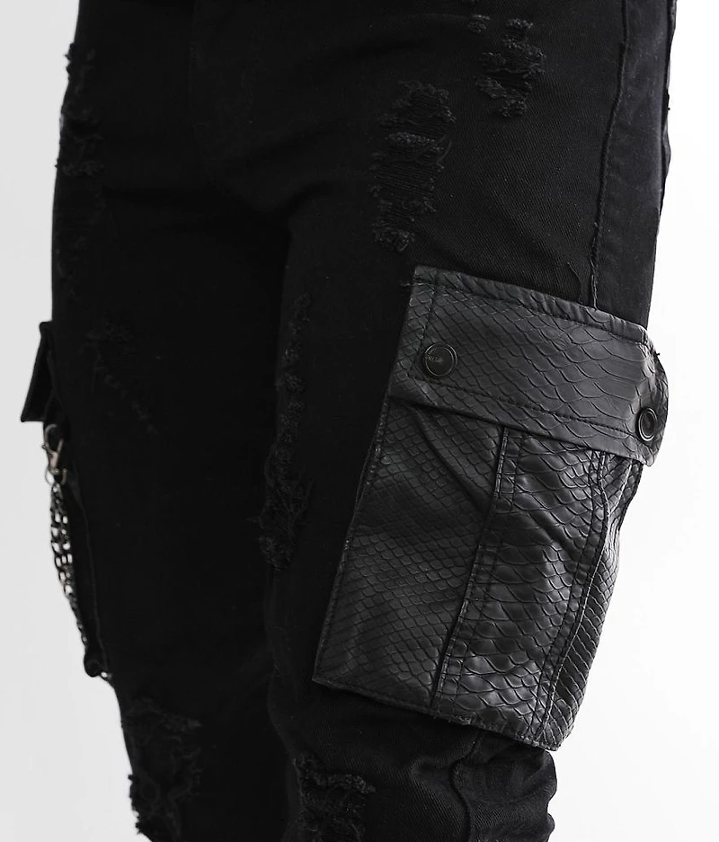 Chain Skinny Stretch Jean