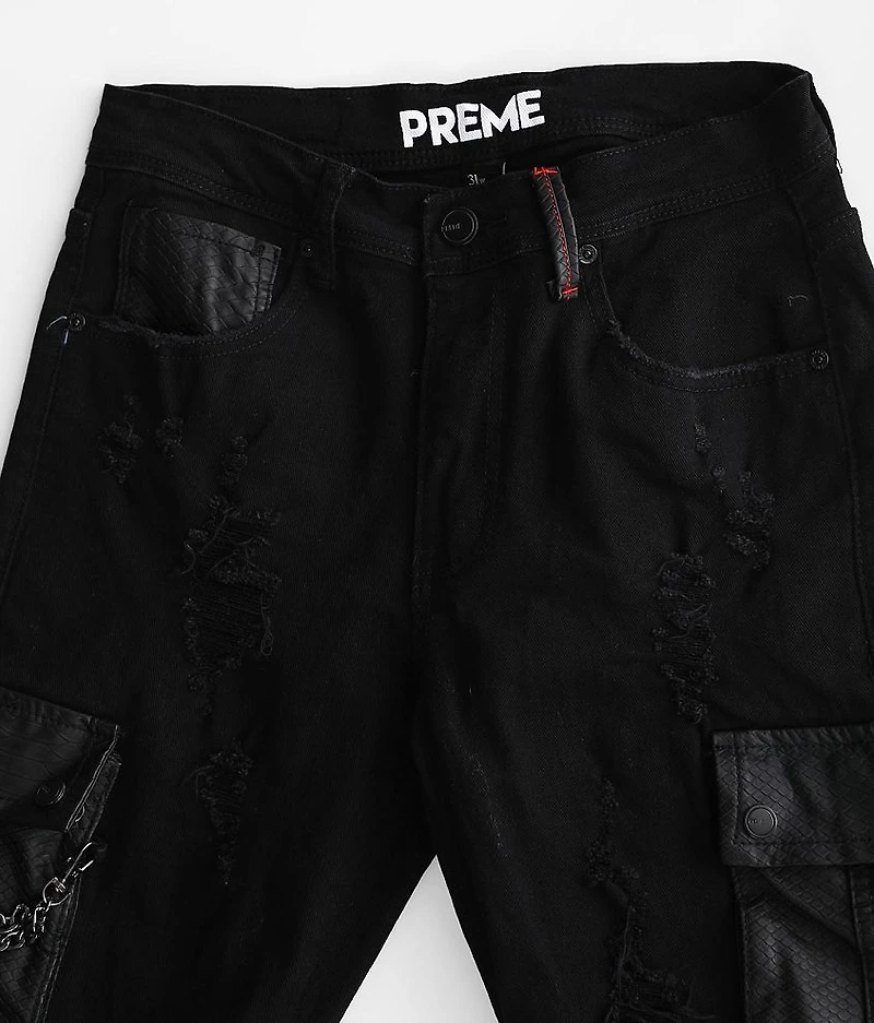 Chain Skinny Stretch Jean