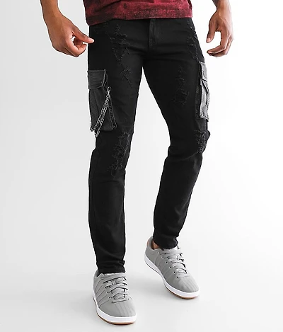 Chain Skinny Stretch Jean