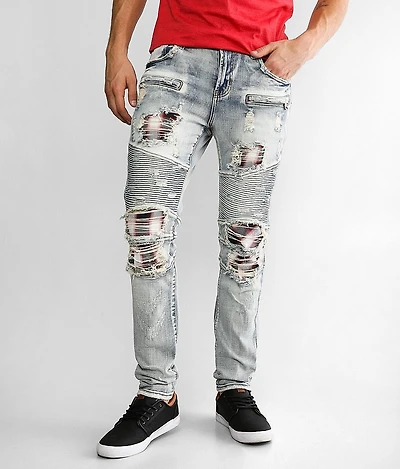 PREME Moto Skinny Stretch Jean