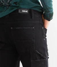 Pieced Skinny Stretch Jean