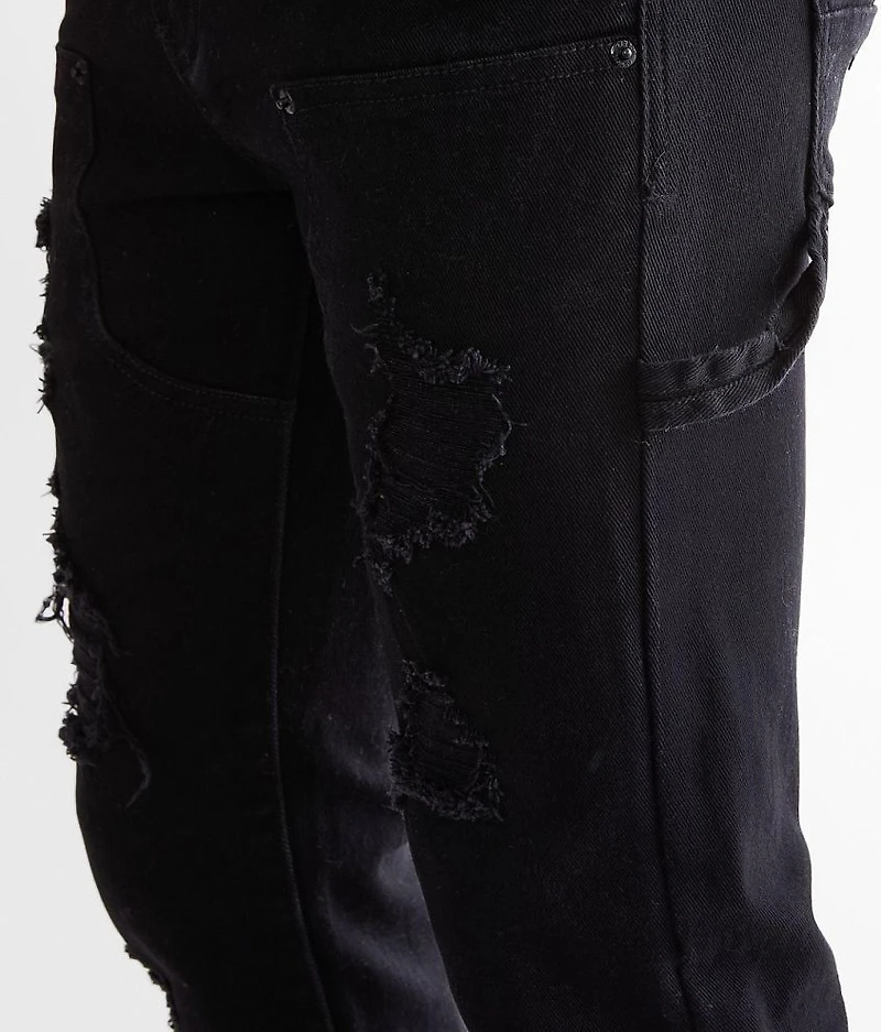 Pieced Skinny Stretch Jean