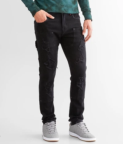 Pieced Skinny Stretch Jean