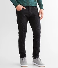 Pieced Skinny Stretch Jean