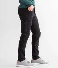 Pieced Skinny Stretch Jean