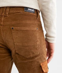 Corduroy Cargo Stacked Jean