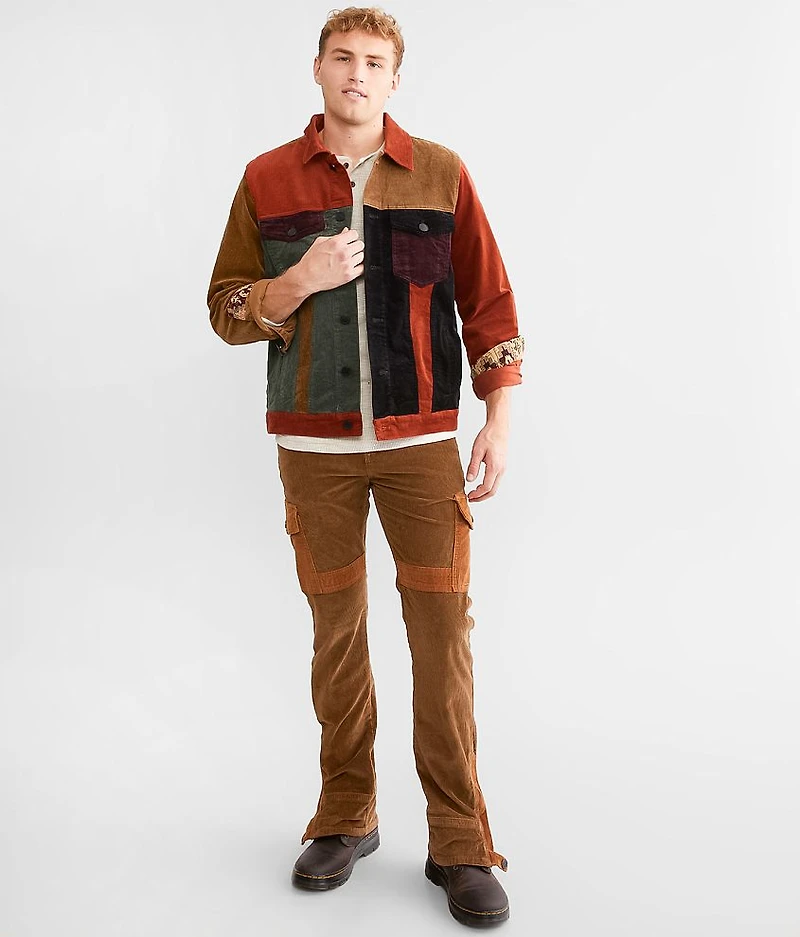 Corduroy Cargo Stacked Jean