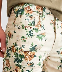 Floral Cargo Stretch Short